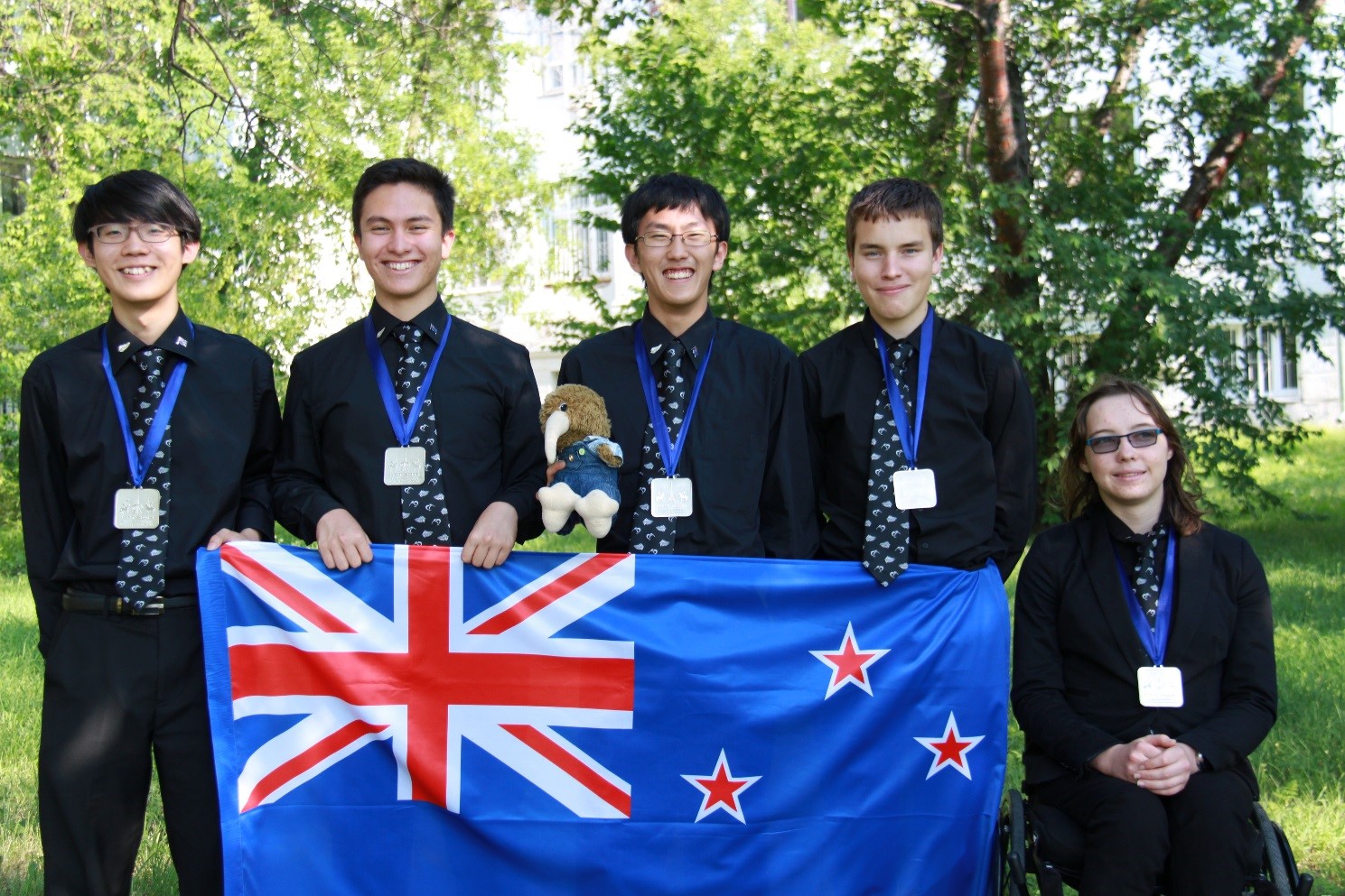 New Zealand Young Physicists’ Team 2016